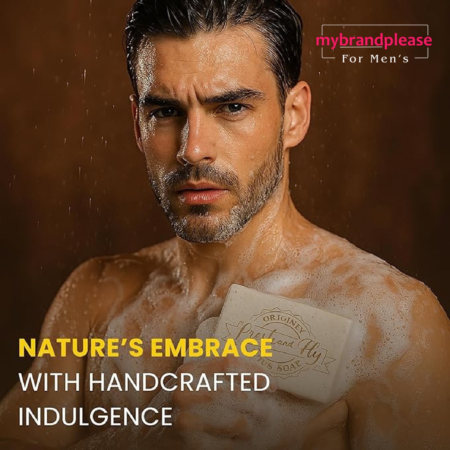 1) Exfoliation Body Bar for Mens 300g