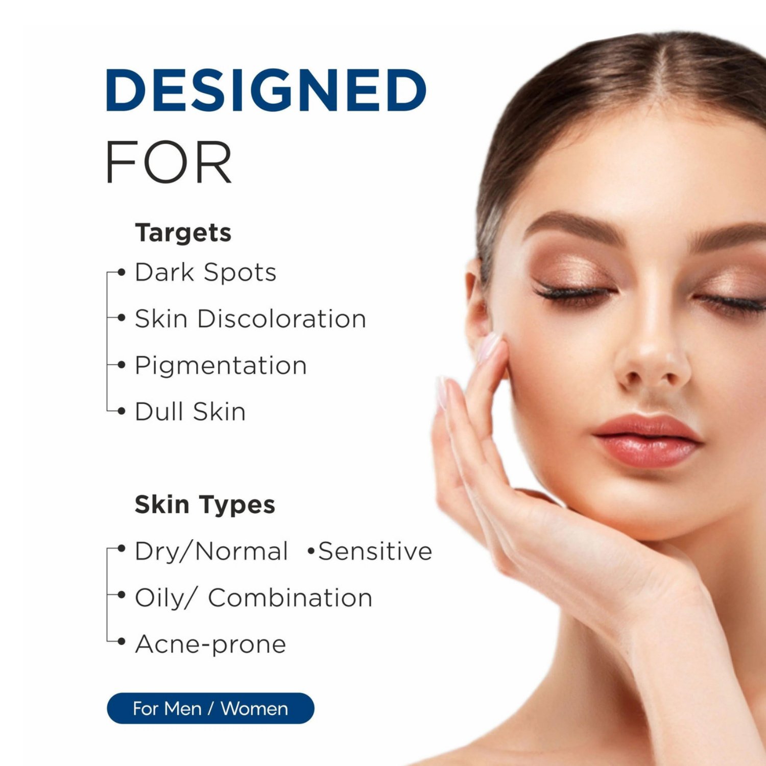 2 Kojic Acid + 1 Alpha Arbutin & Niacinamide infused with Blueberry Exquisite Serum