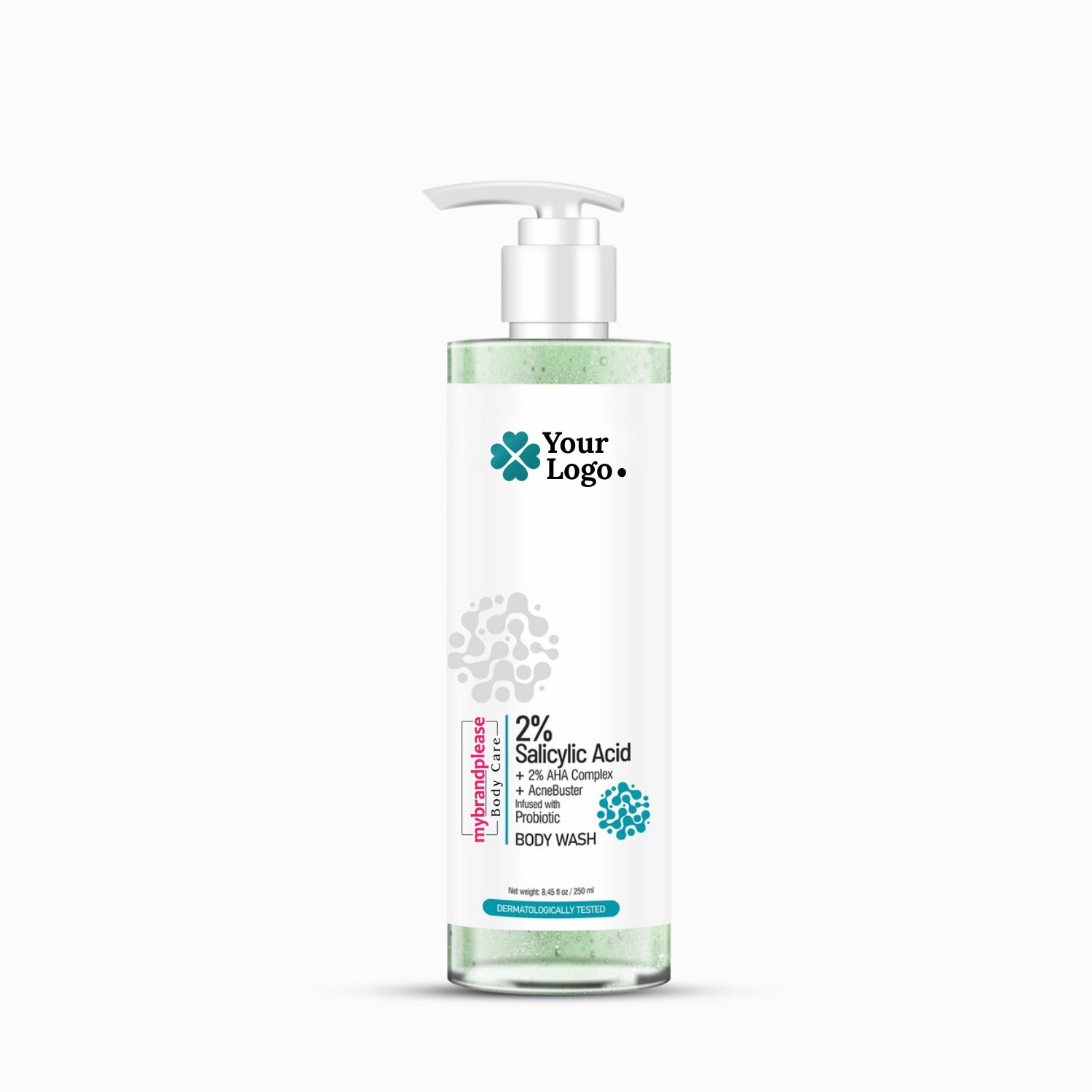 2 Salicylic Acid + 3 AHA Complex + AcneBuster Bodywash Infused with Probiotic