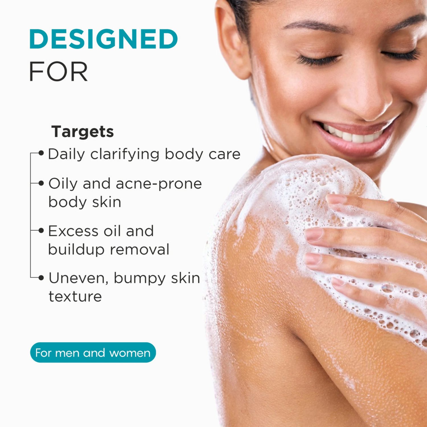 2 Salicylic Acid + 3 AHA Complex + AcneBuster Bodywash Infused with Probiotic