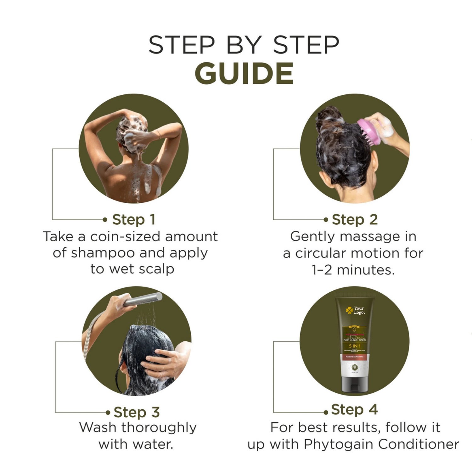 9 IN 1 Shampoo Enriched with Panax Ginseng Extract, Rice Amino Acid, & Prodew 500