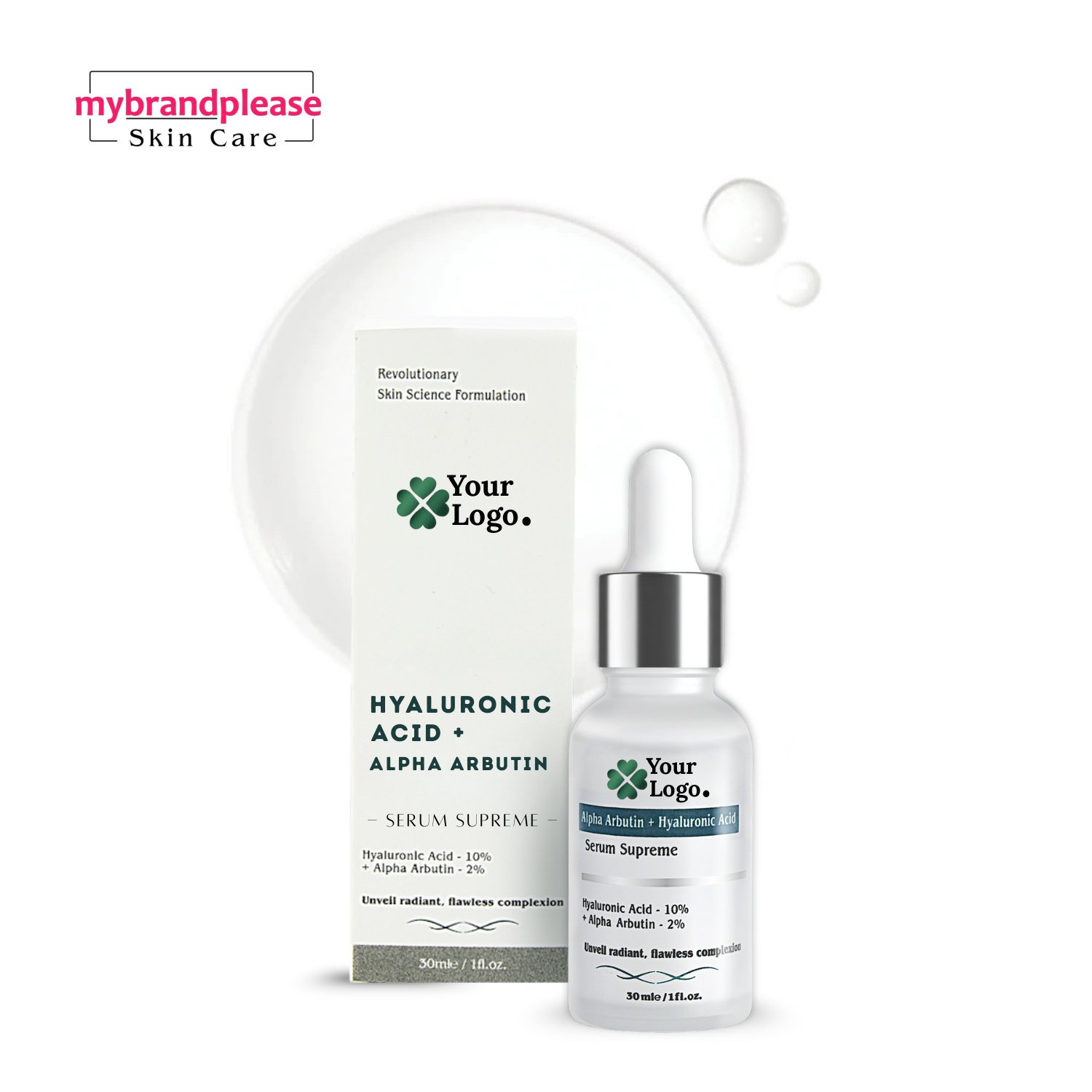 Alpha Arbutin 2 + Hyaluronic Acid 10