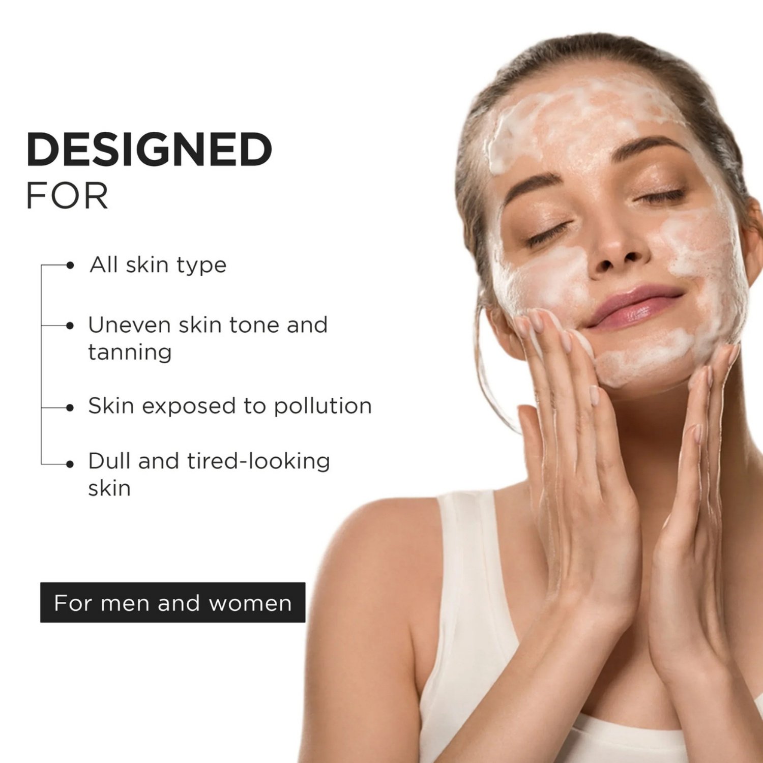 Cafeine Pro Coffee Face Wash Enriched with Coffee Seed Oil & Mulberry Extract