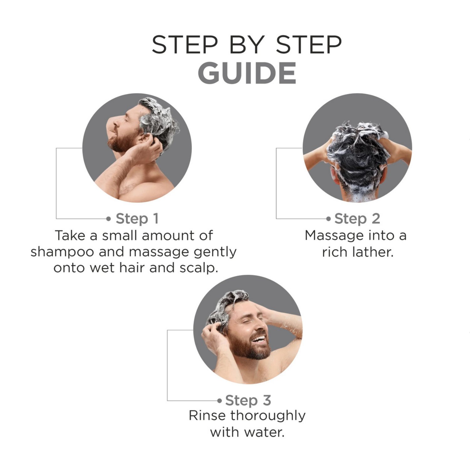 Conditioning Shampoo for Mens Enriched with Niacinamide, Menthol & Biotin