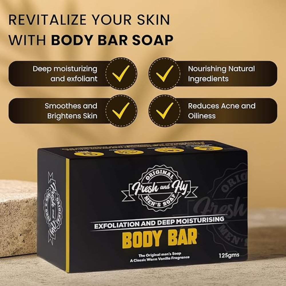 Exfoliation Body Bar for Men 125g