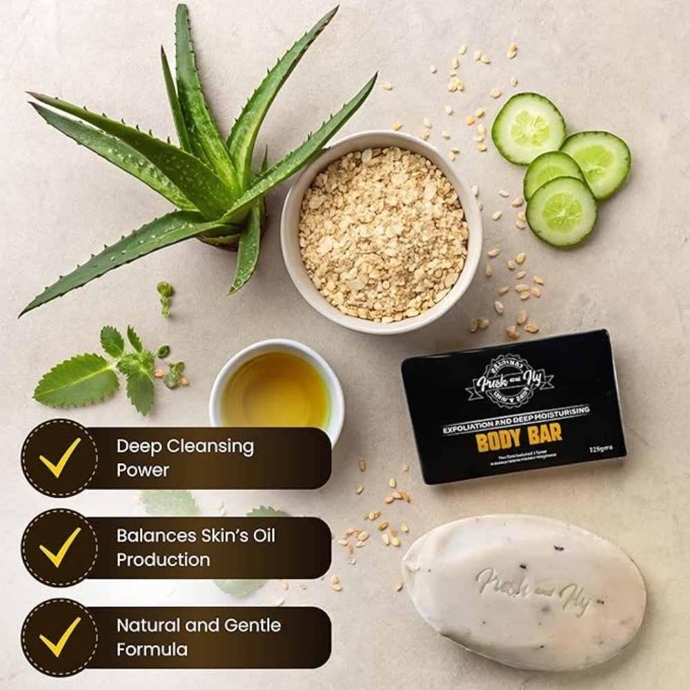 Exfoliation Body Bar for Men 125g