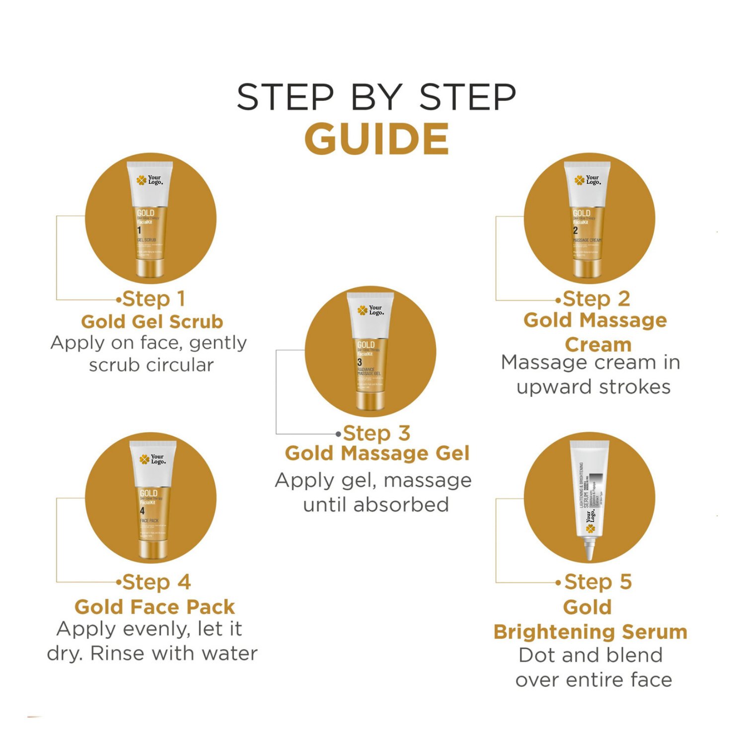 GOLD SKIN GLOW THERAPY – FACIAL KIT