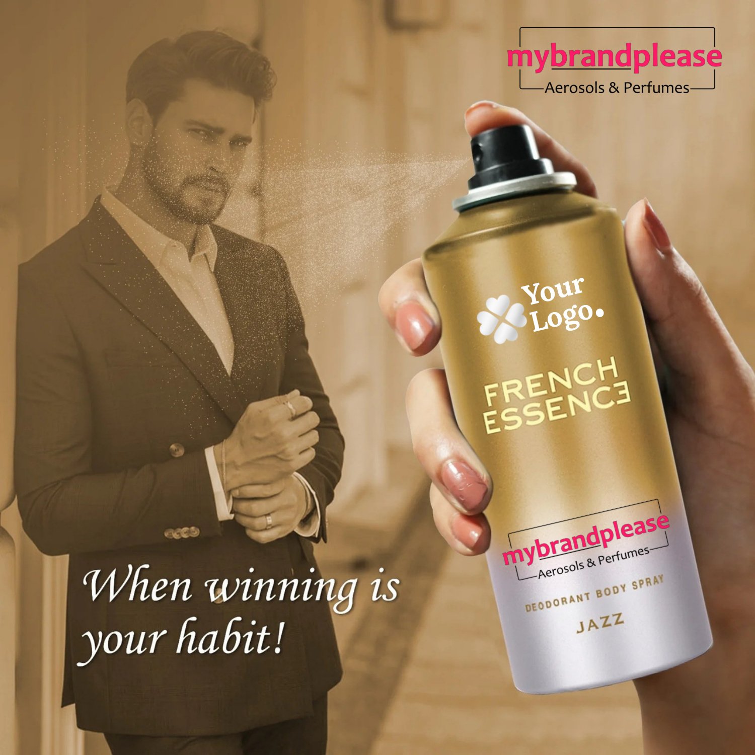 Jazz Deodorant Body Spray