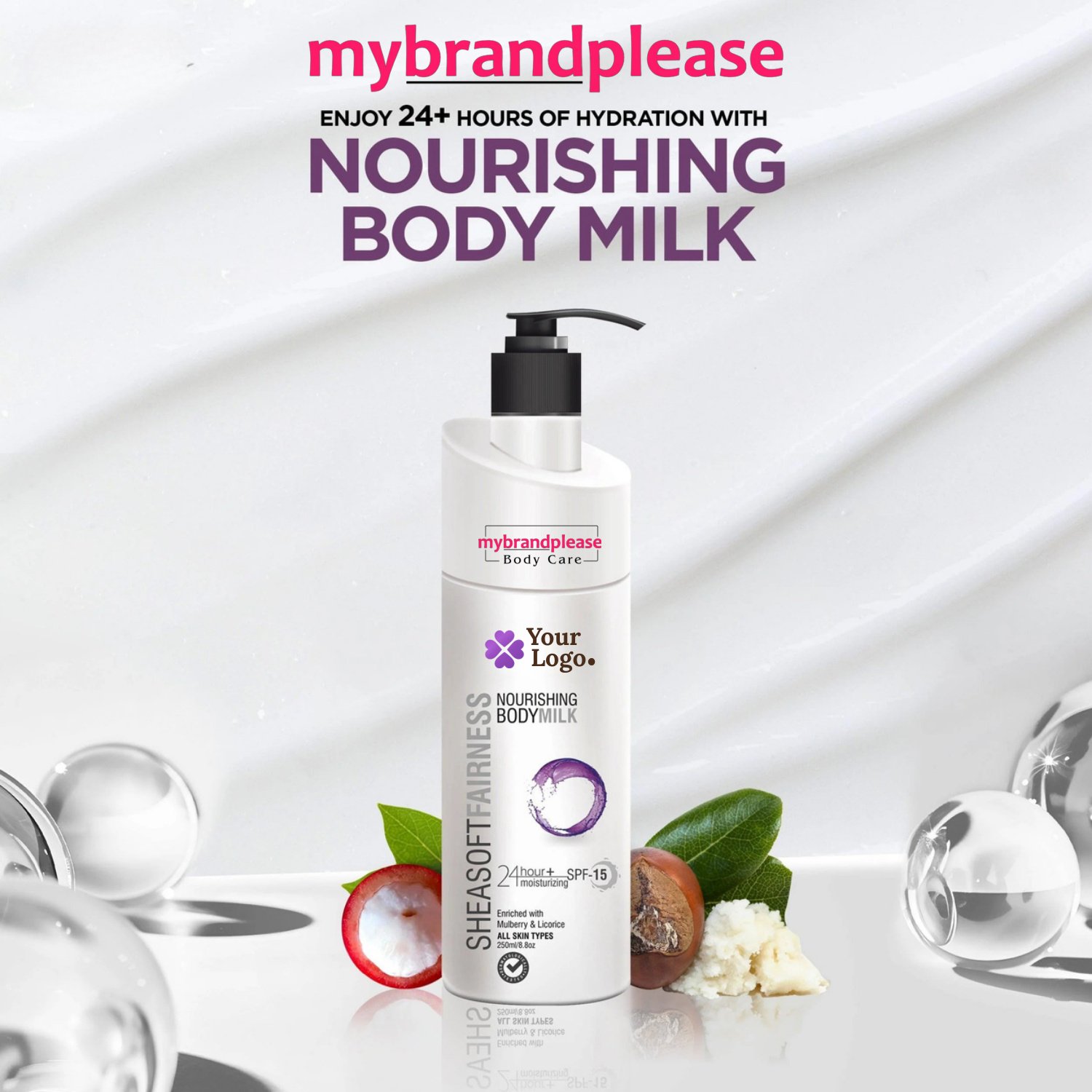 Mulberry & Licorice Fairness Body Milk