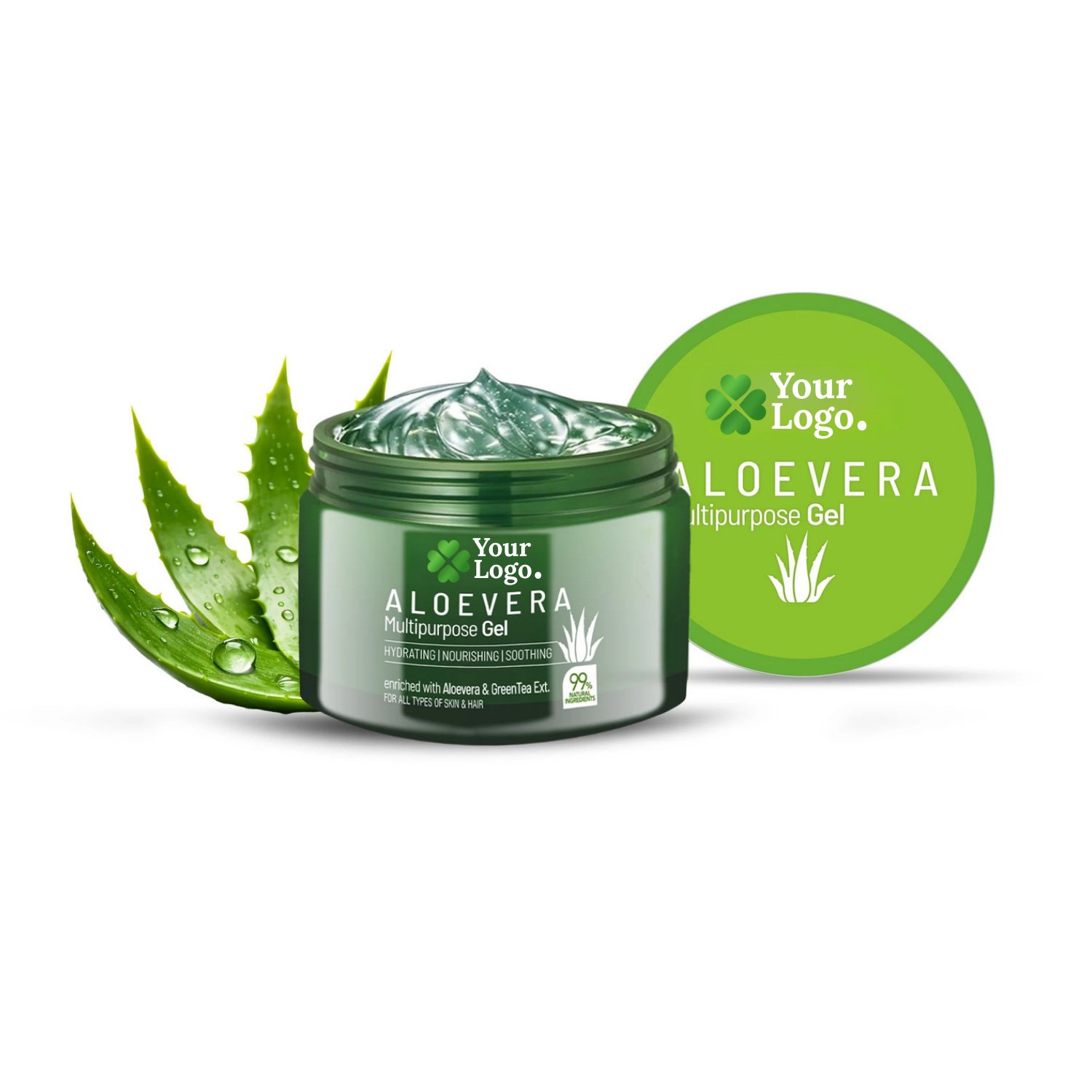 Multi Purpose Gel Enriched with Aloe Vera & Green Tea Extracts