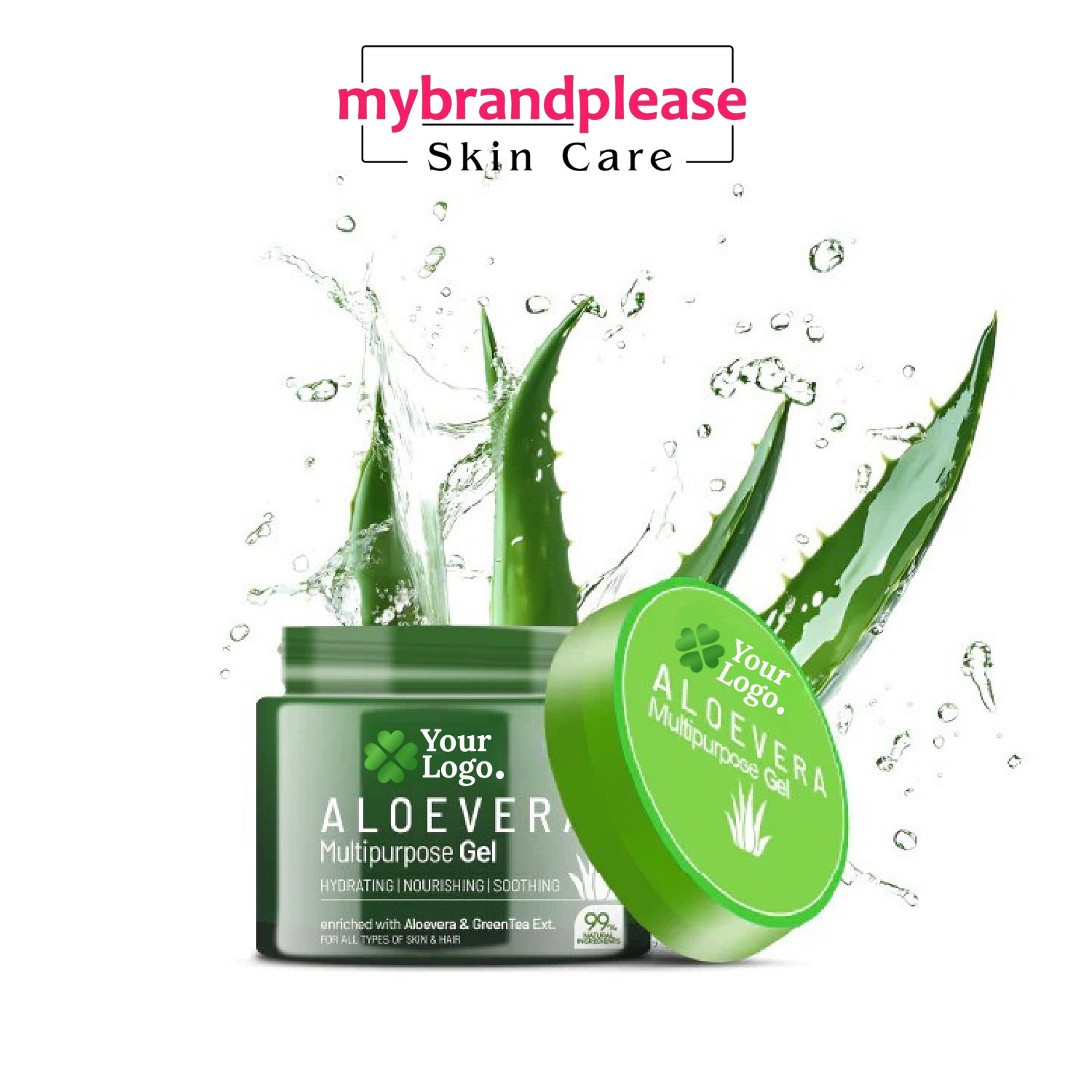 Multi Purpose Gel Enriched with Aloe Vera & Green Tea Extracts