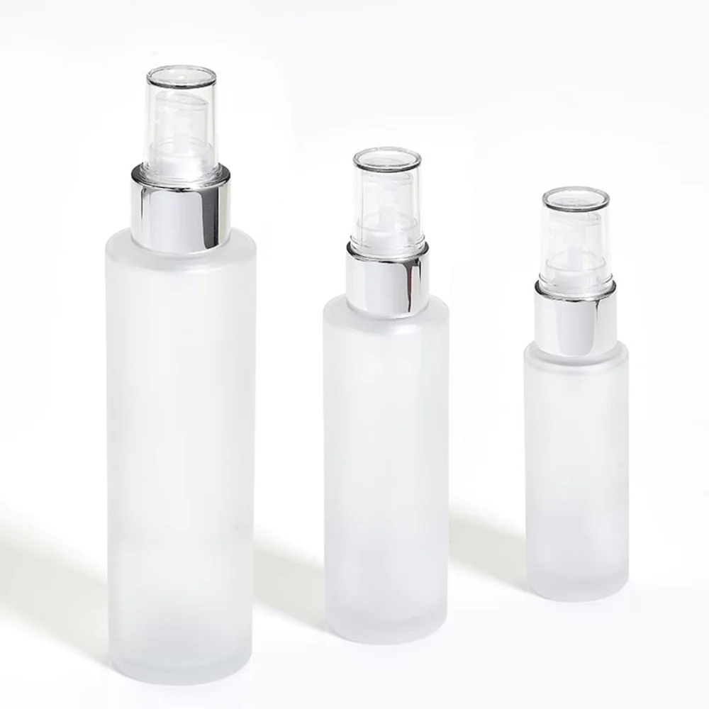 Premium Glass Frosted Cylinder Collection