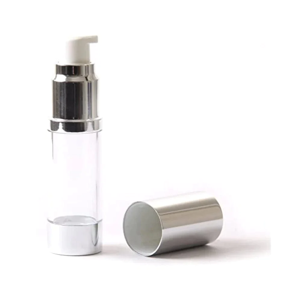 Premium Shiny Silver Classic Airless