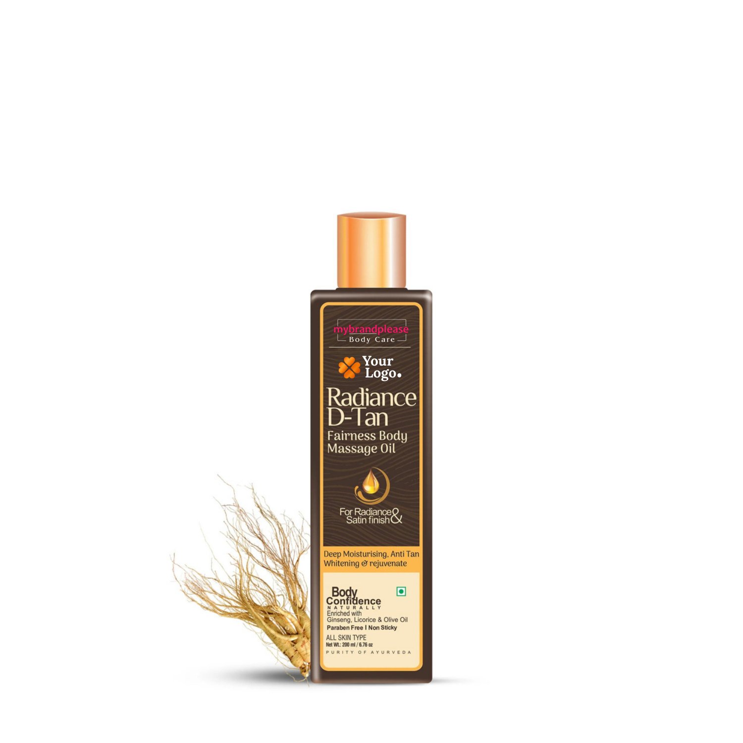 Radian D Tan Fairness Body Oil