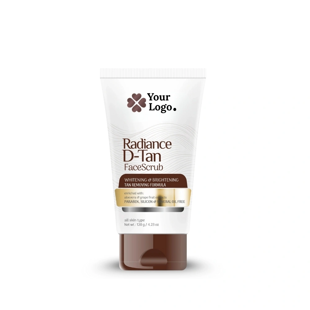 Radiance D Tan Face Scrub Deep Cleansing Exfoliator for Men and Women