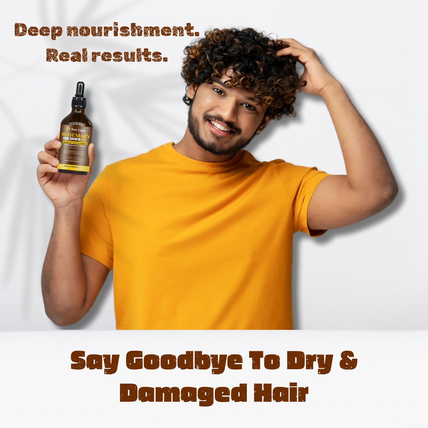 Rosemary Hair Growth Oil Enriched with RootBio Tec, Biotin & Vitamin E