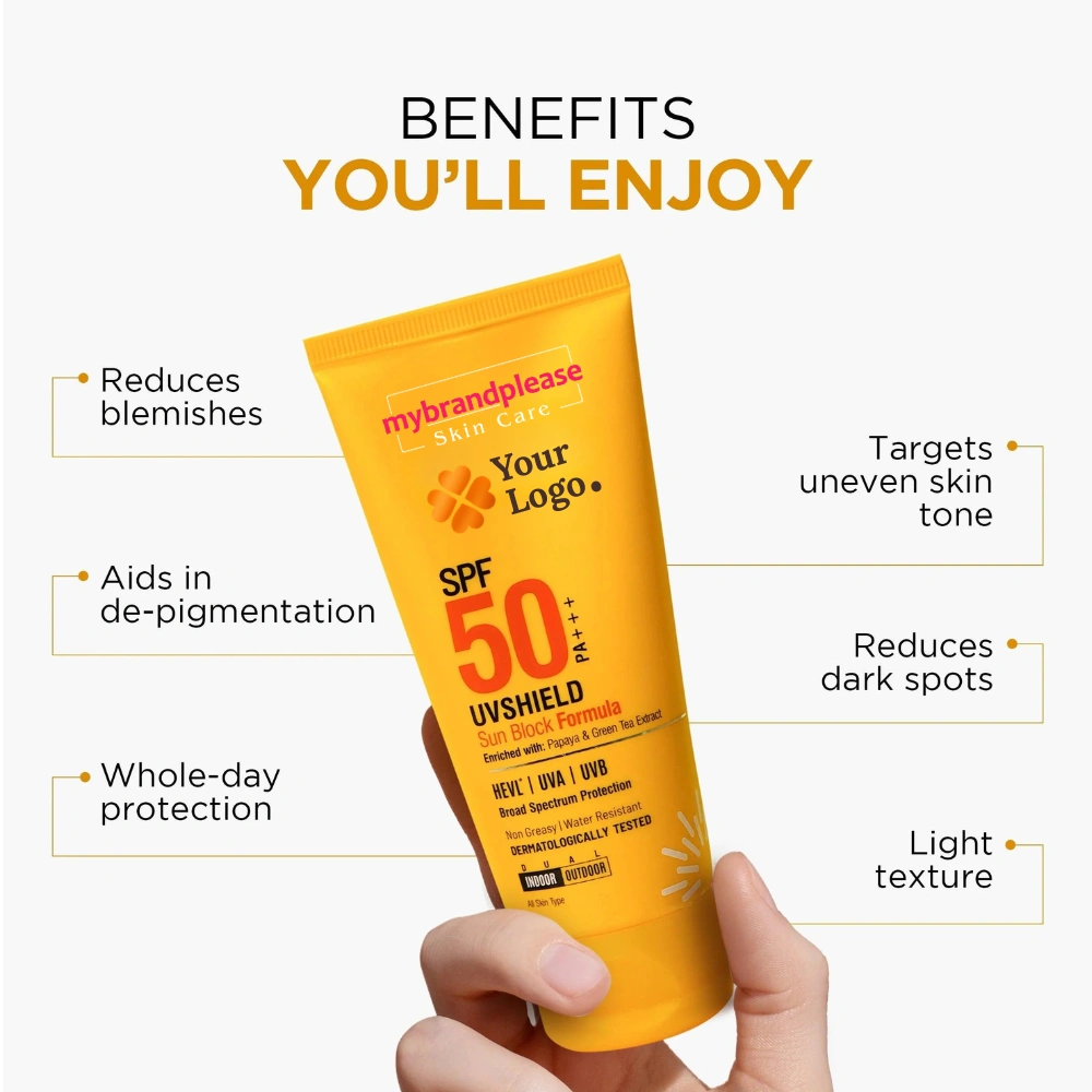 SPF 50 PA+++ Sun Block Formula