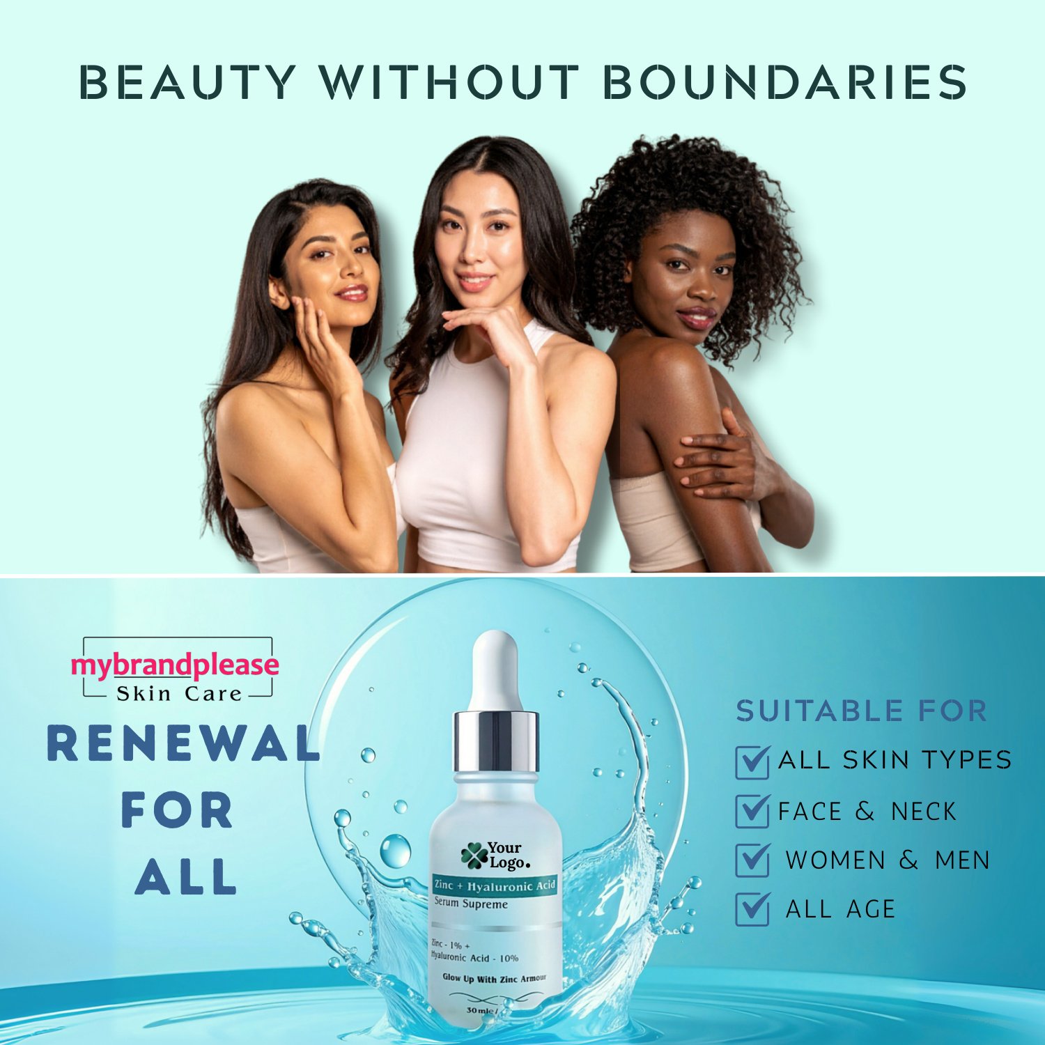 Zinc + Hyaluronic serum