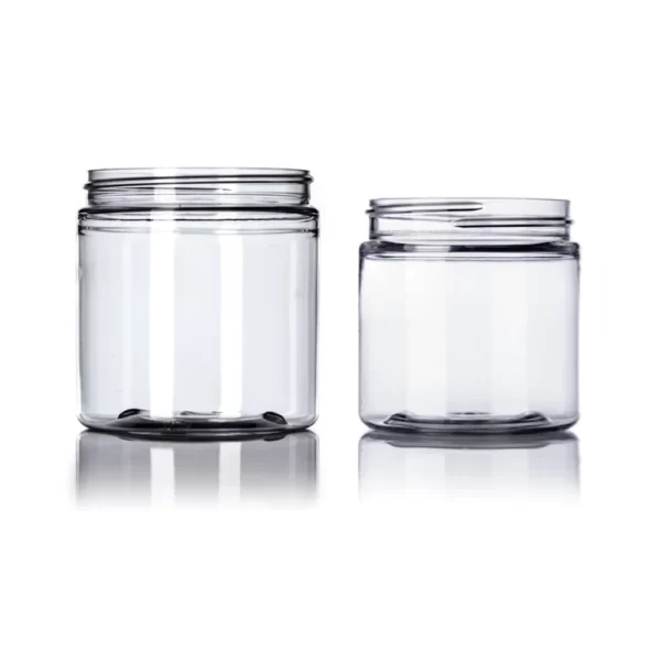 Standard Straight Plastic Jars