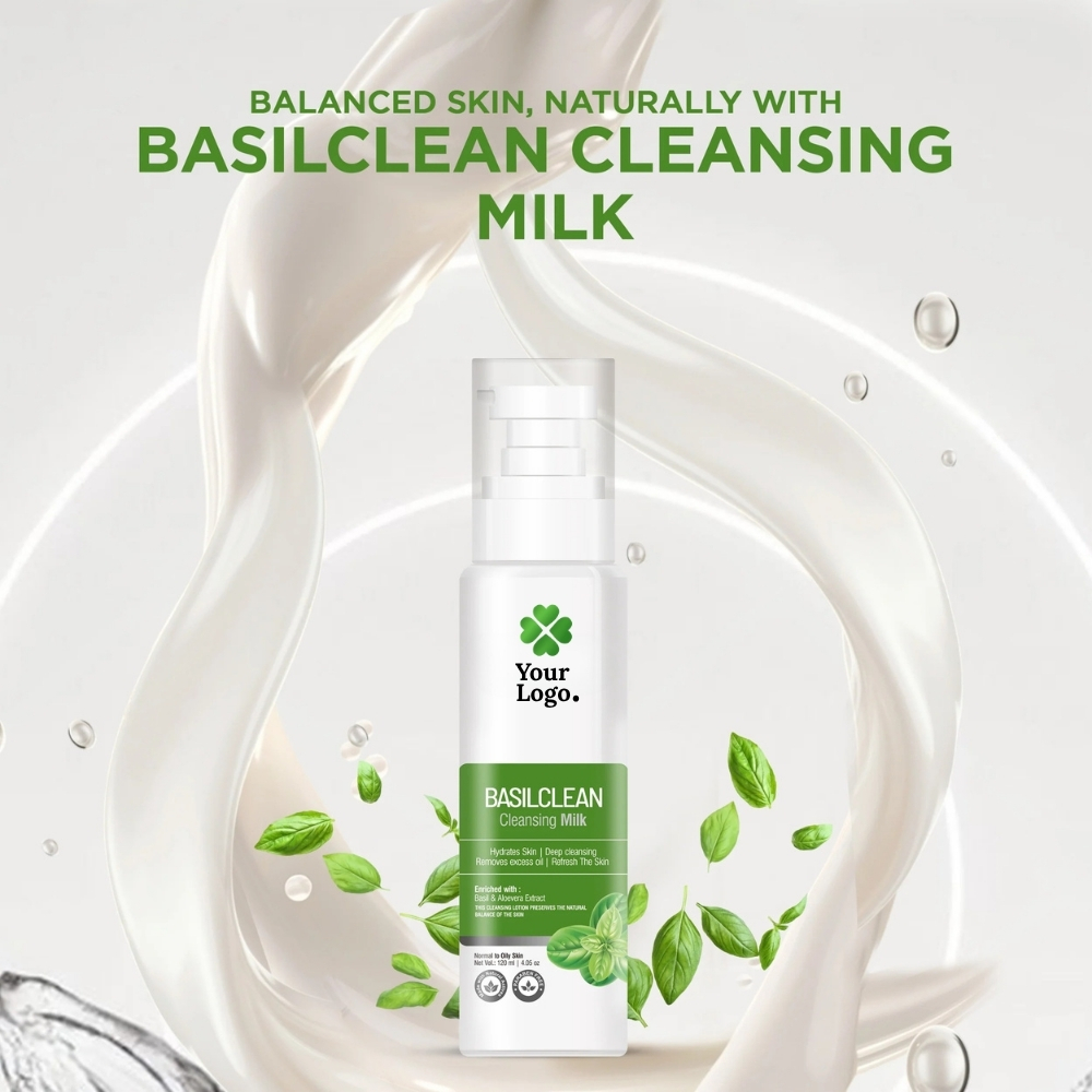 Basil Extract Cleansing Milk